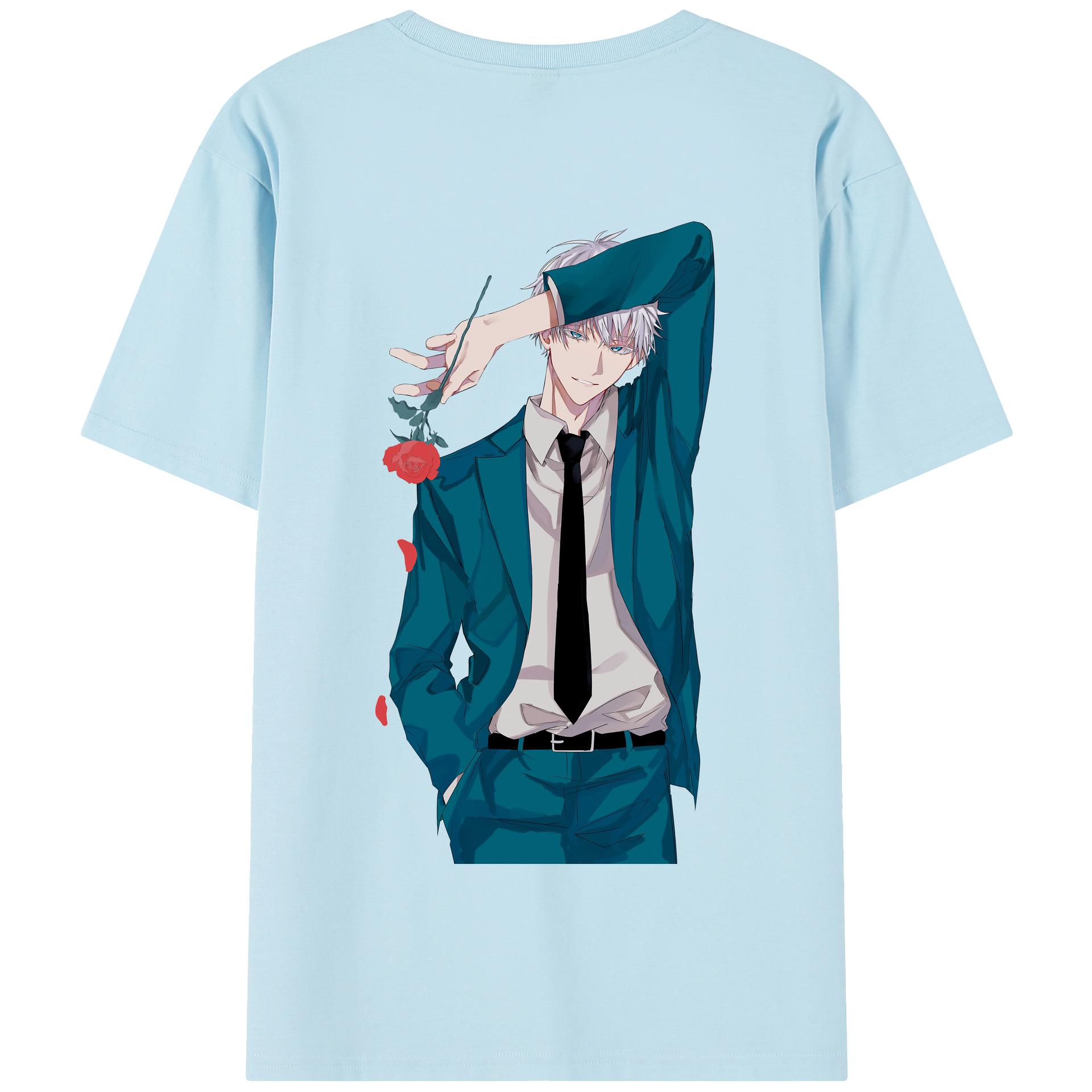 （画像用） 呪術廻戦 Jujutsu Kaisen 綿100％半袖Tシャツ（背面プリント）